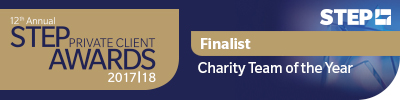 STEP Private Client Awards 17/18 - Finalist - Charity Team of the Year