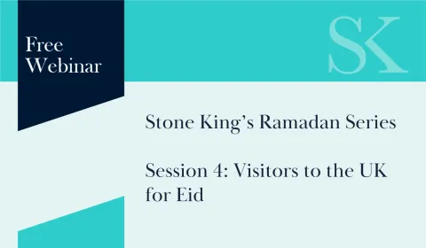 Stone King’s Ramadan Series   Session 4: Visitors to the UK for Eid 02.04.2024